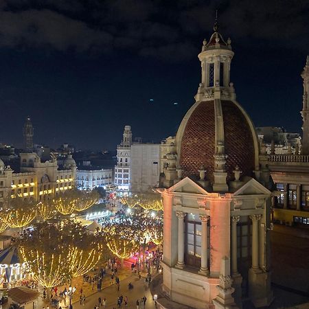 Ayuntamiento Panoramic Appartement Valencia Buitenkant foto